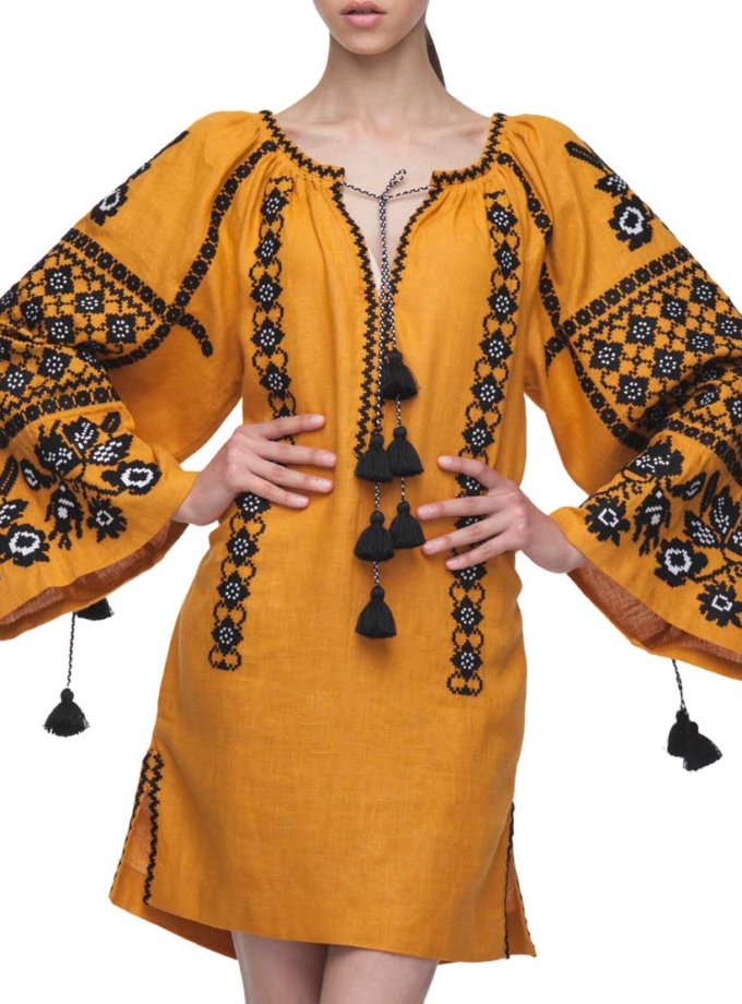 Вишита туніка Зоряна FOBERINI (FOBERI_01055)