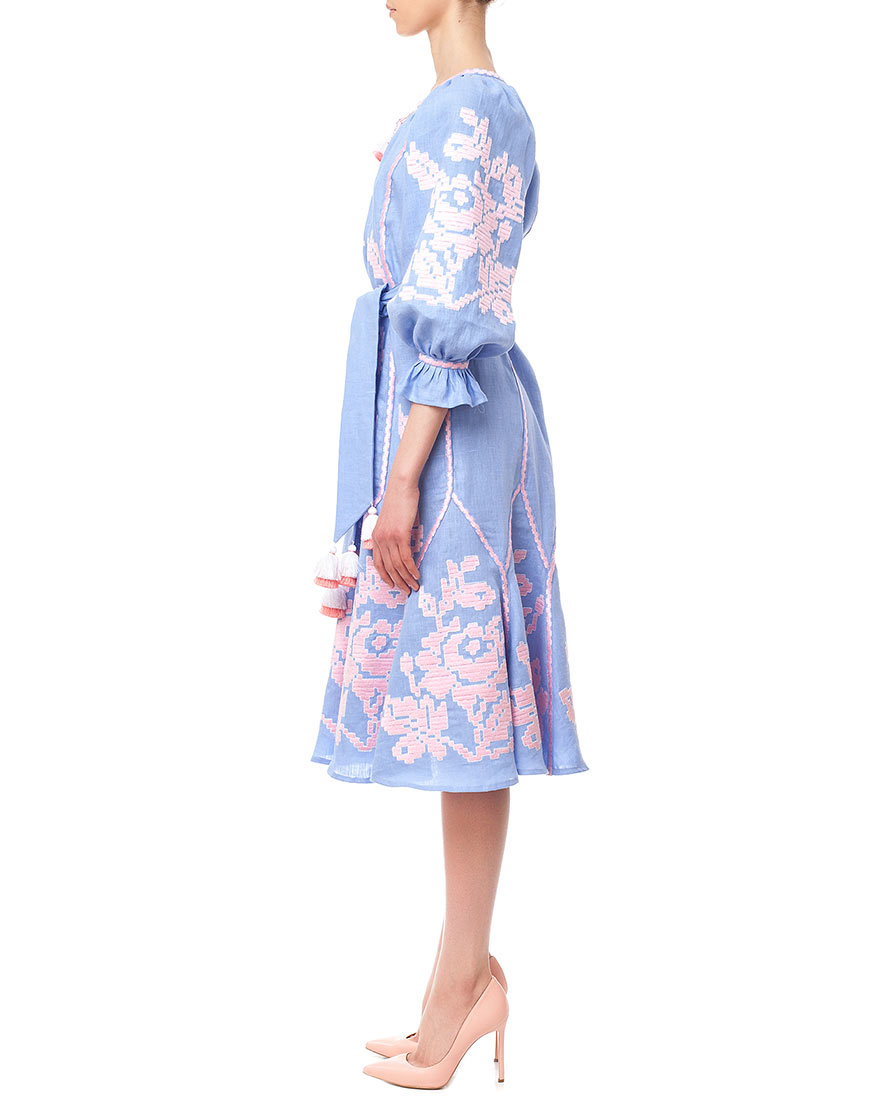 IMG_1046-Ed Сукня-вишиванка Єва FOBERINI (FOBERI_01149) - фото 4