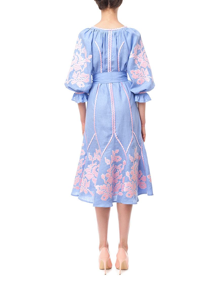 IMG_1053-Ed Сукня-вишиванка Єва FOBERINI (FOBERI_01149) - фото 2