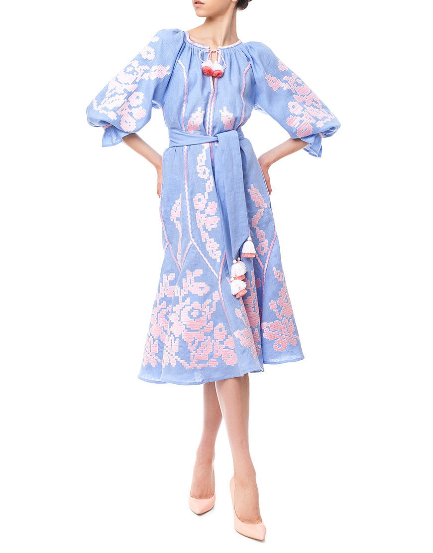 IMG_1066-Ed Сукня-вишиванка Єва FOBERINI (FOBERI_01149) - фото 3