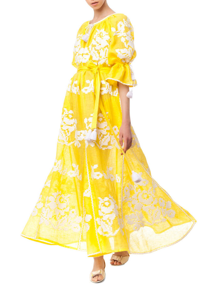 Сукня-вишиванка Поцілунок сонця FOBERINI (FOBERI_01153)