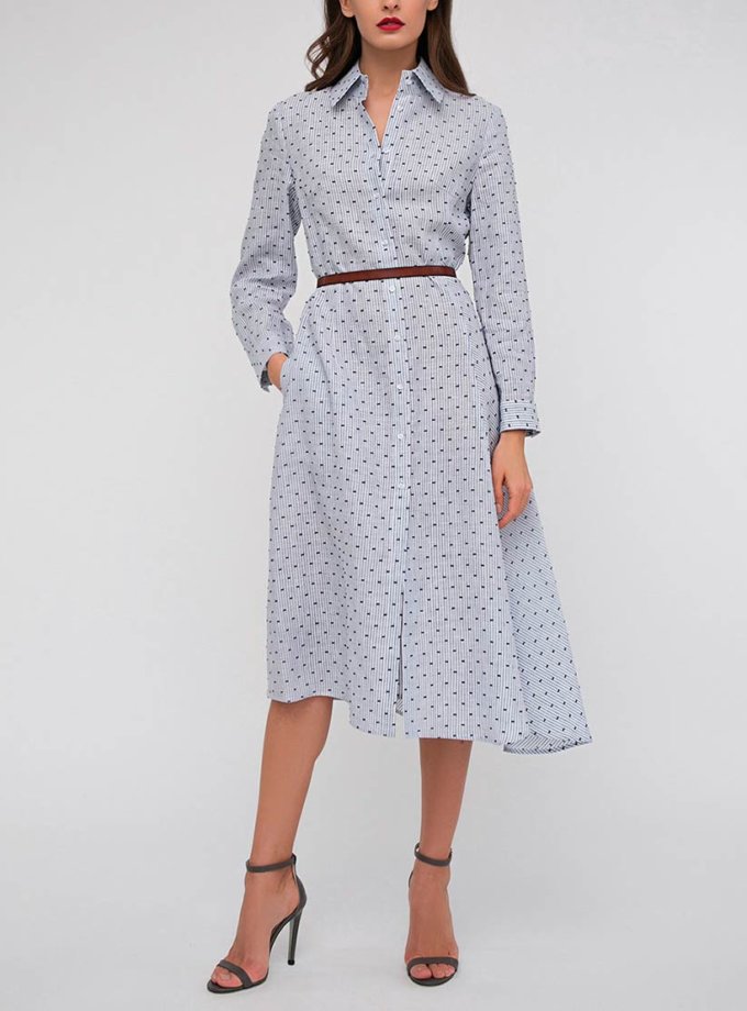 Сукня-сорочка в смужку SHAKO (SHKO_17047003) - фото 5