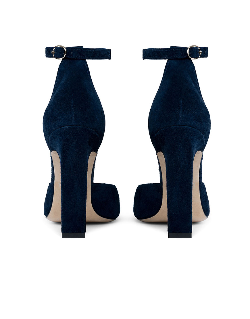 993253-4 Замшеві туфлі Mary Jane Blue MARSALA (MRSL_993253) - фото 3