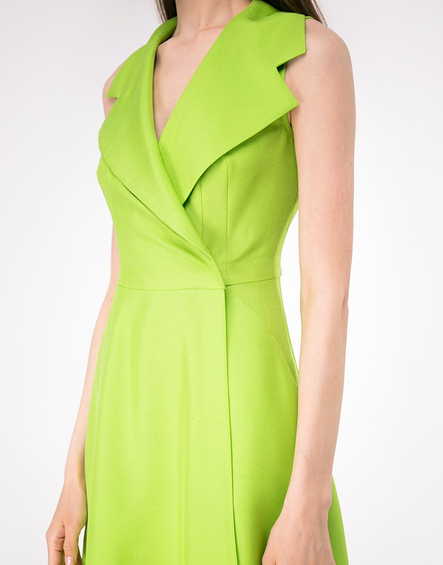 SHKO-14093025-(3) Сукня міді на запах SHAKO (SHKO-14093025) - фото 4