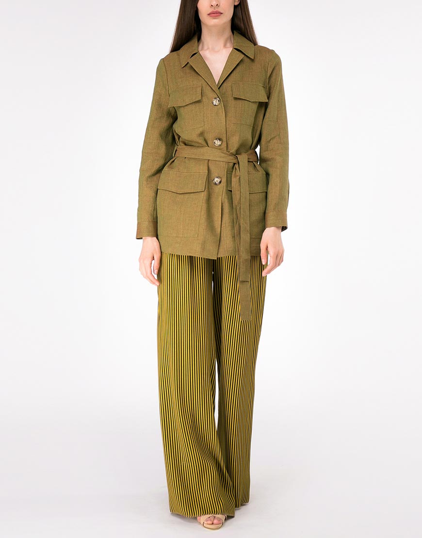 SHKO-18029002-(1) Льняний жакет на куліску SHAKO (SHKO-18029002_outlet) - фото 3