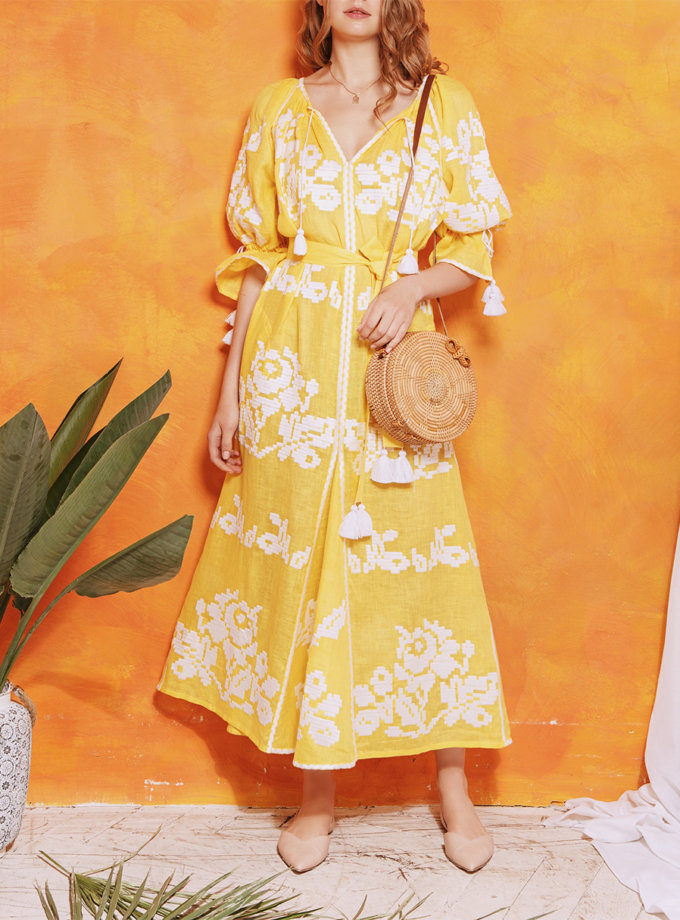 Сукня-вишиванка Поцілунок сонця FOBERINI (FOBERI_01153)