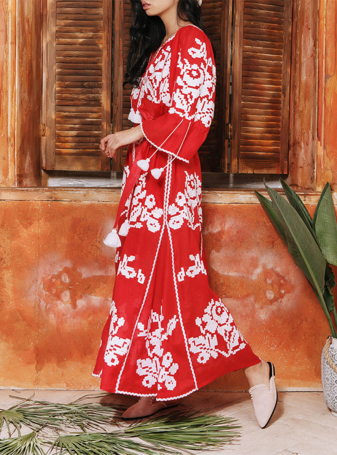 Сукня-вишиванка Червоне море FOBERINI (FOBERI_01154)