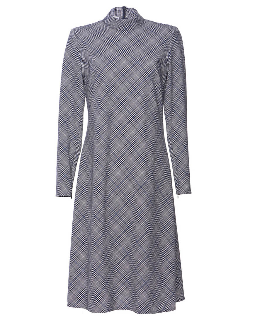 IRRO_IR_PF19_DJ_018 Приталена сукня в клітинку IRARO (IRRO_IR_PF19_DJ_018)