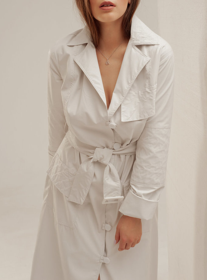 Тренч з еко-шкіри XM BY MALINOVSKAYA (XM_basic2)