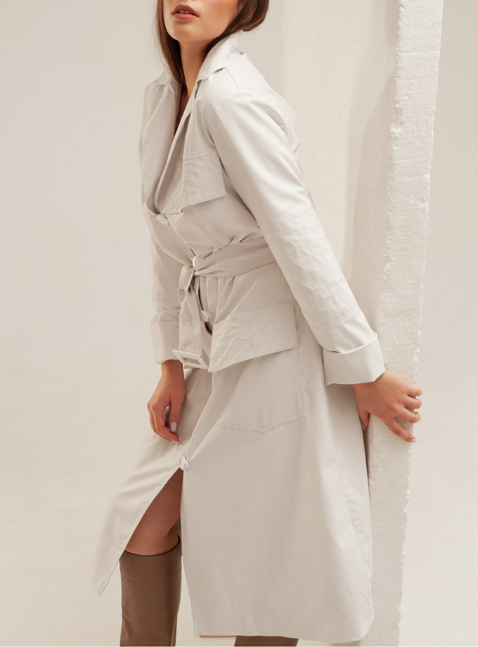 Тренч з еко-шкіри XM BY MALINOVSKAYA (XM_basic2)