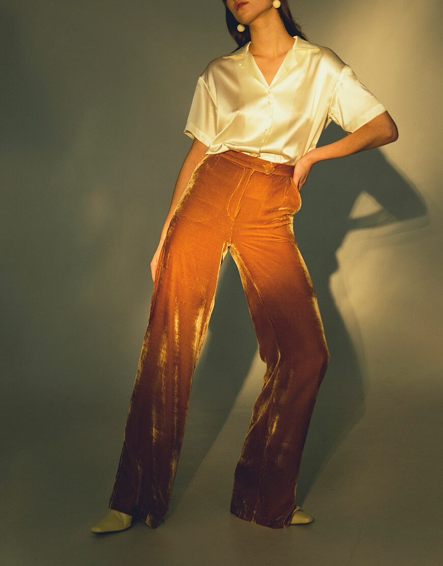 IRRO_IR_WC19_PB_005 (3) Оксамитові штани-кльош IRARO (IRRO_IR_WC19_PB_005) - фото 2