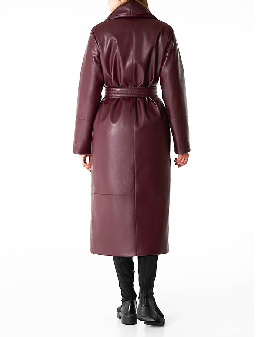 WNDR_Fw1920_elb_10 (4) Утеплене пальто з еко-шкіри WONDER (WNDR_Fw1920_elb_10) - фото 3