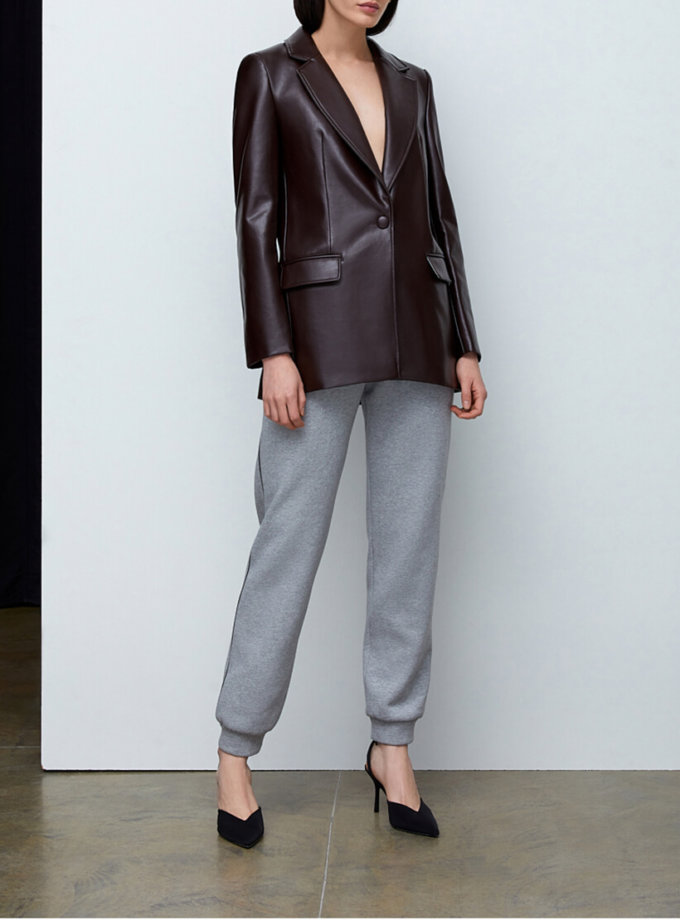 Бавовняні штани на манжетах і з кантом IRARO (IRRO_IR_SS20_PG_011) - фото 5