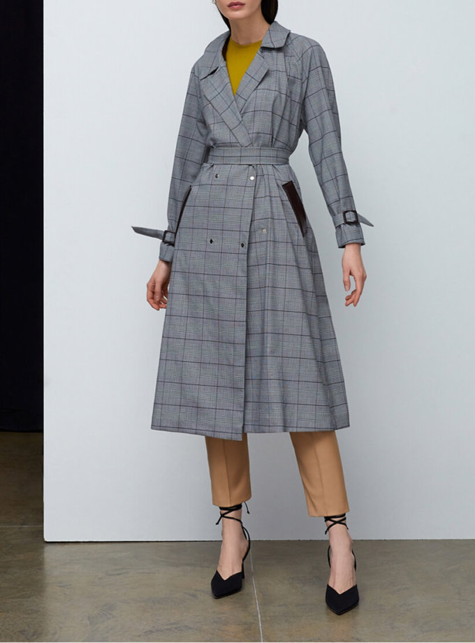 Тренч із вовни з поясом IRARO (IRRO_IR_SS20_TB_012) - фото 3