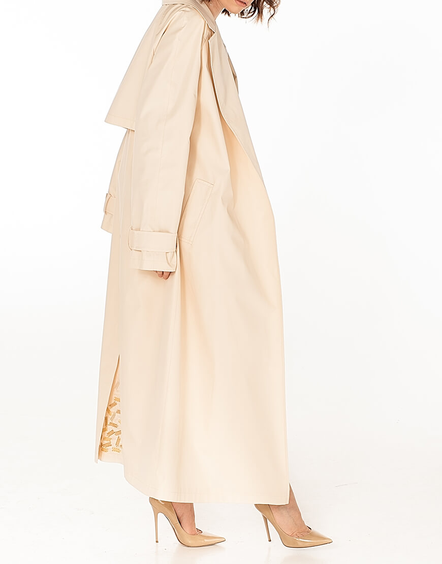 WNDR_spr20_trm01 (10) Тренч із лляною вставкою WONDER (WNDR_spr20_trm01) - фото 5