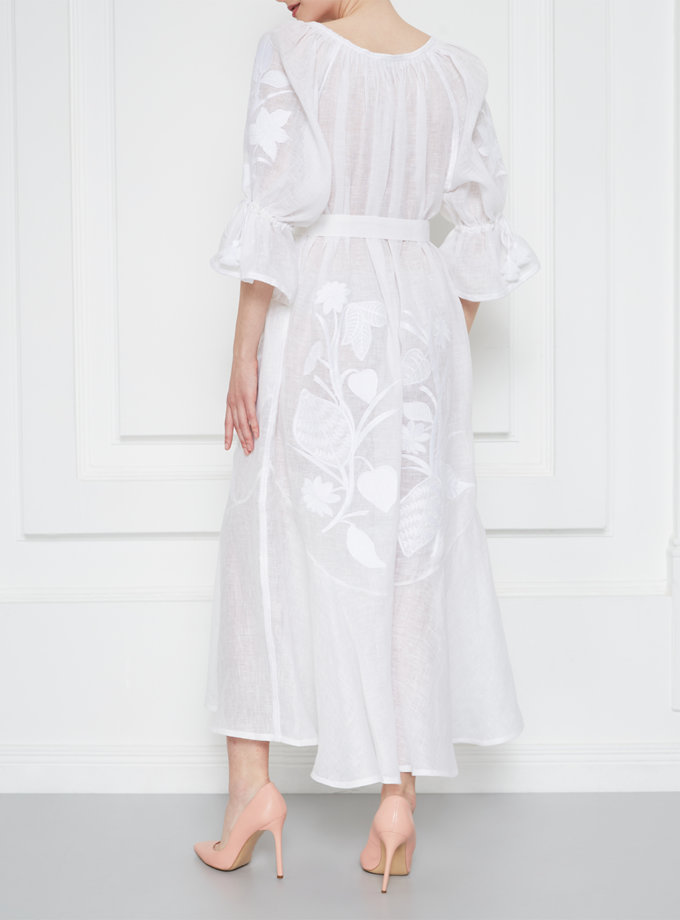 Лляна сукня максі Едем FOBERINI (FOBERI_SS20093)