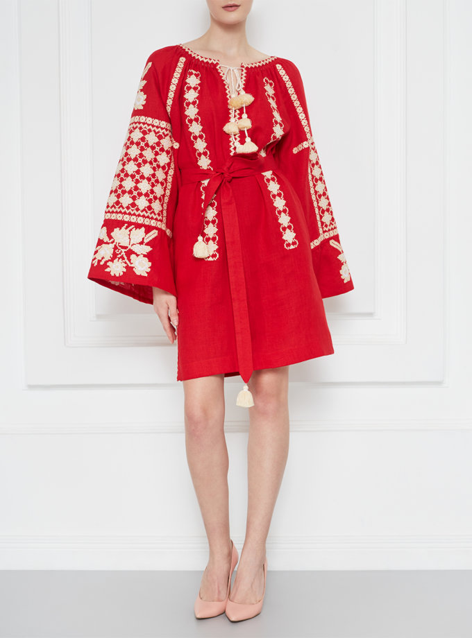 Льняна туніка міді Зоряна FOBERINI (FOBERI_SS20099)