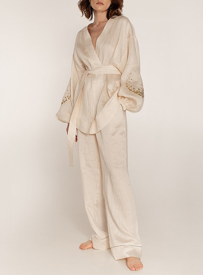 Костюм з кімоно з льону WONDER (WNDR_ss20_2m_02) - фото 15