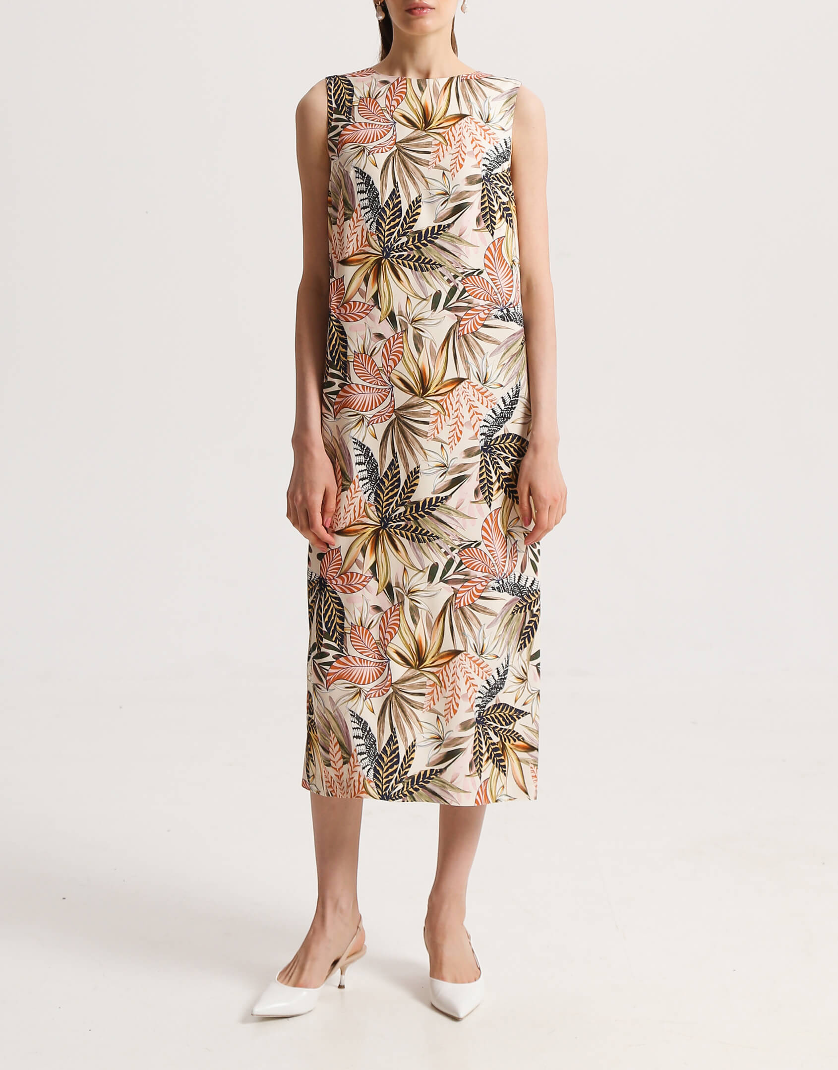 SHKO_19013004 (1) Сукня в тропічний принт SHAKO (SHKO_19013004)