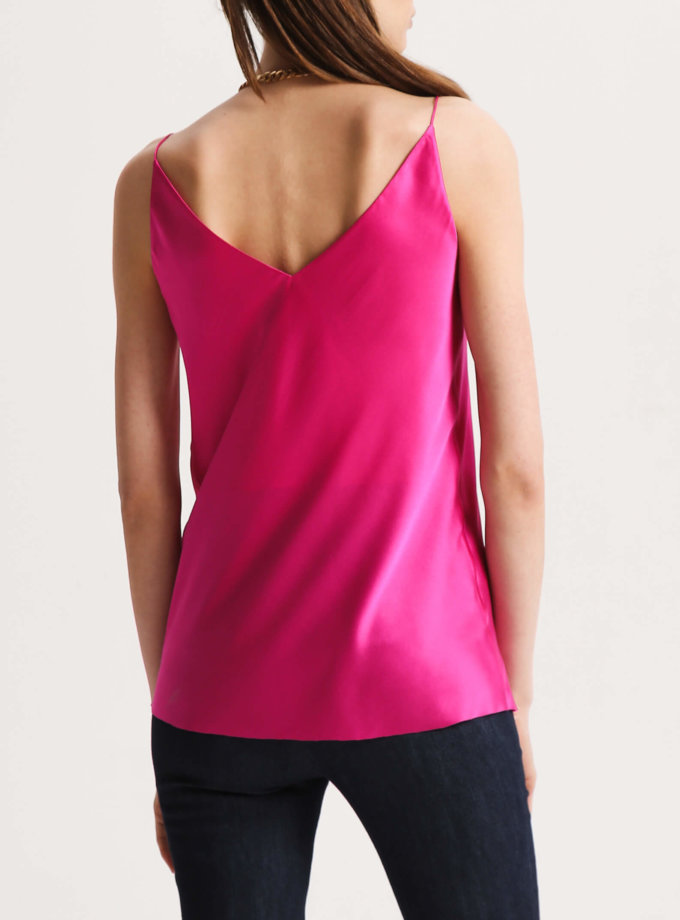 Шовковий топ на бретелях SHAKO (SHKO_19022013)