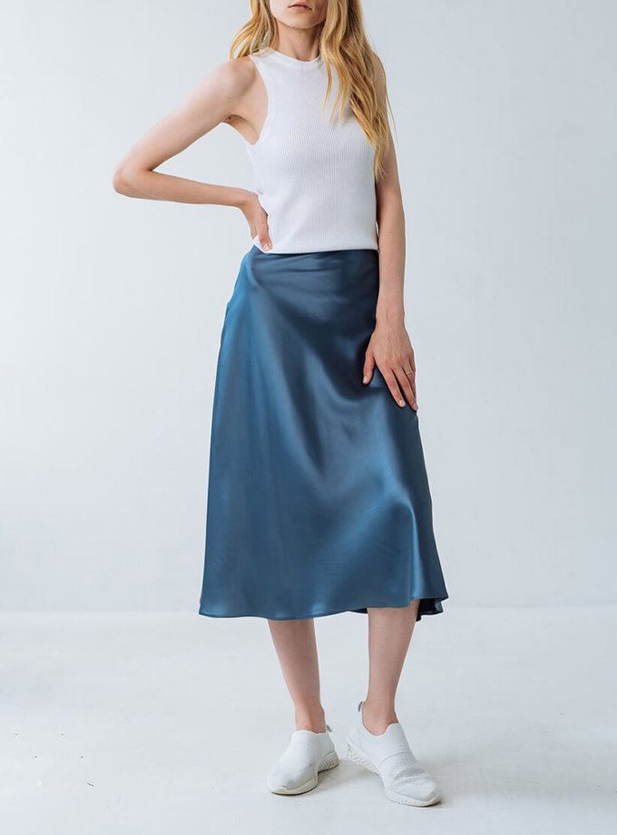 Спідниця міді А-силуету FIORE BIANCO (FRBC_FBTB_SS20_ 02-skirt) - фото 9