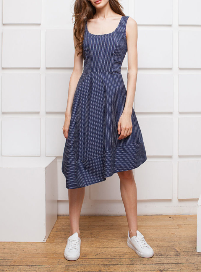 Сукня з асиметричною спідницею SHAKO (SHKO_17003005_outlet) - фото 5