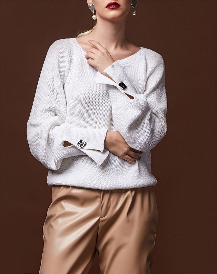 117 Светр із запонками J.D.WOOL (JDW_JD2709) - фото 2