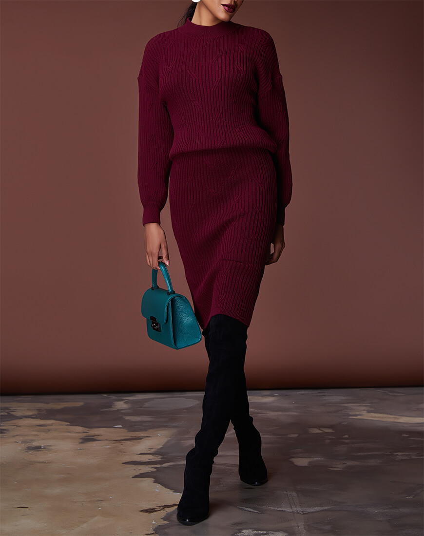 62 Комплект зі спідницею з вовни J.D.WOOL (JDW_JD1509)