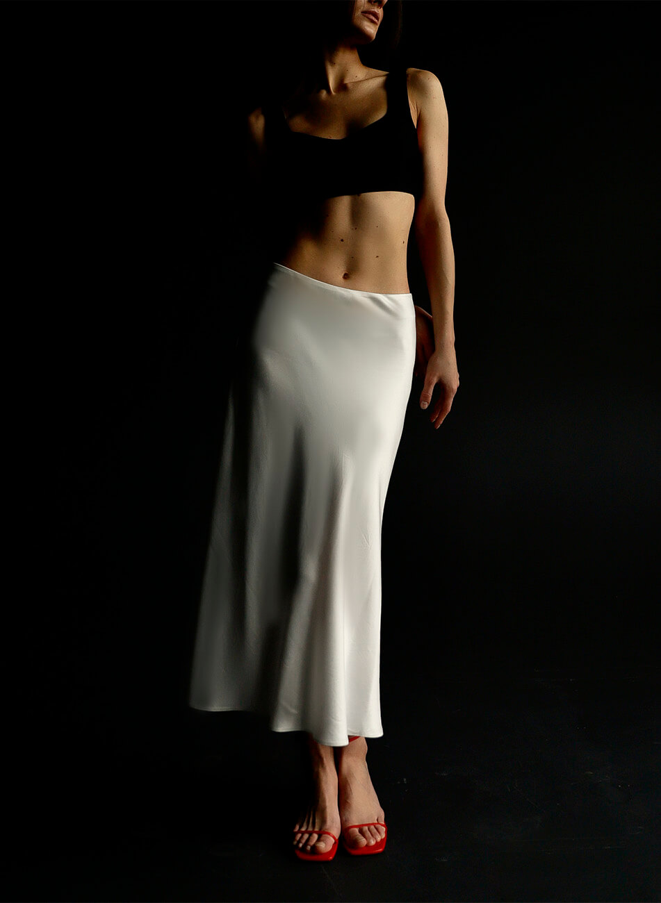 FRBC_FBTB_SS20_ 01-skirt (1) Спідниця міді А-силуету FIORE BIANCO (FRBC_FBTB_SS20_ 01-skirt) - фото 5