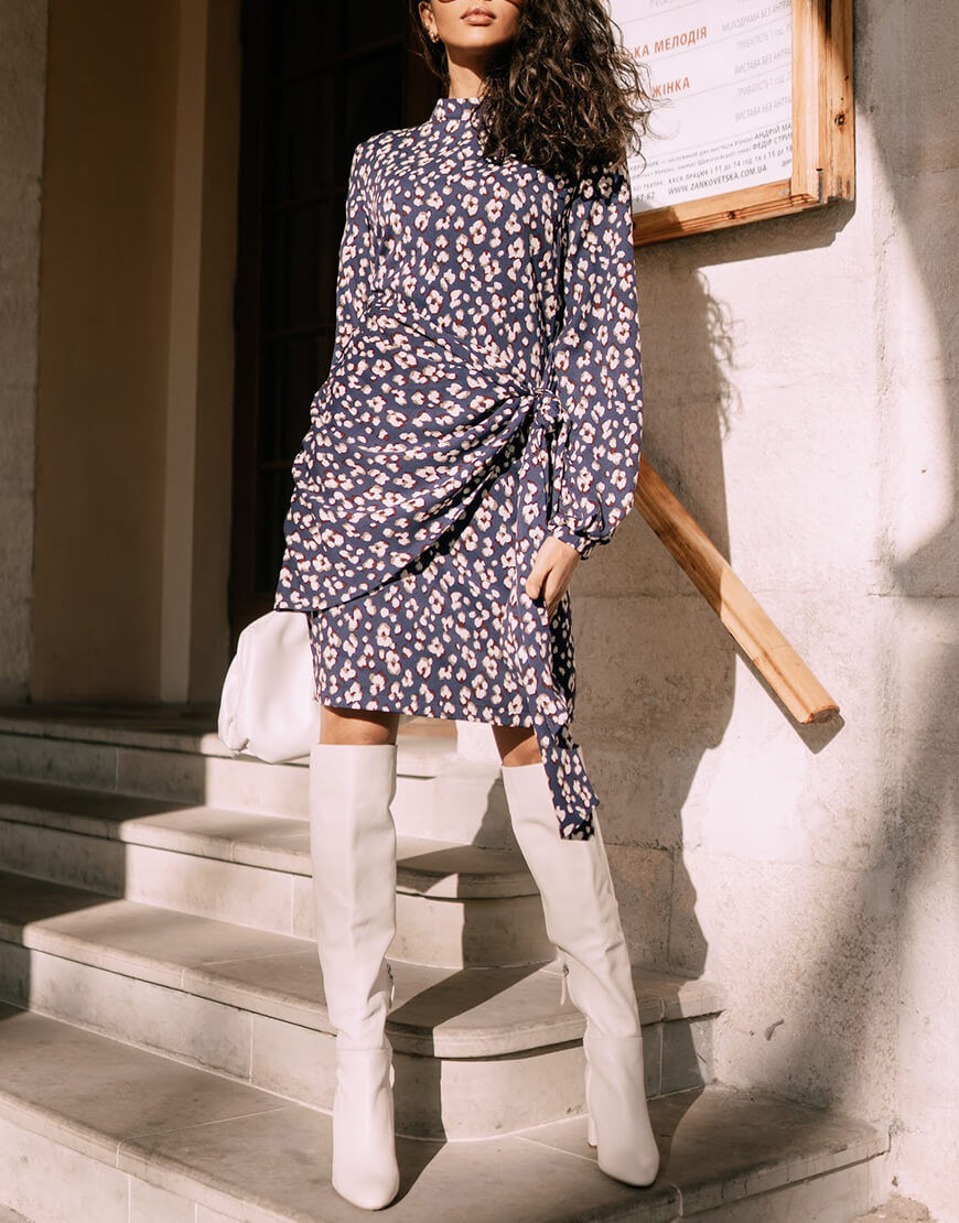 MC_MY3230 (2) Сукня міні з об'ємними рукавами Wild MY x MY (MC_s_MY3230) - фото 2