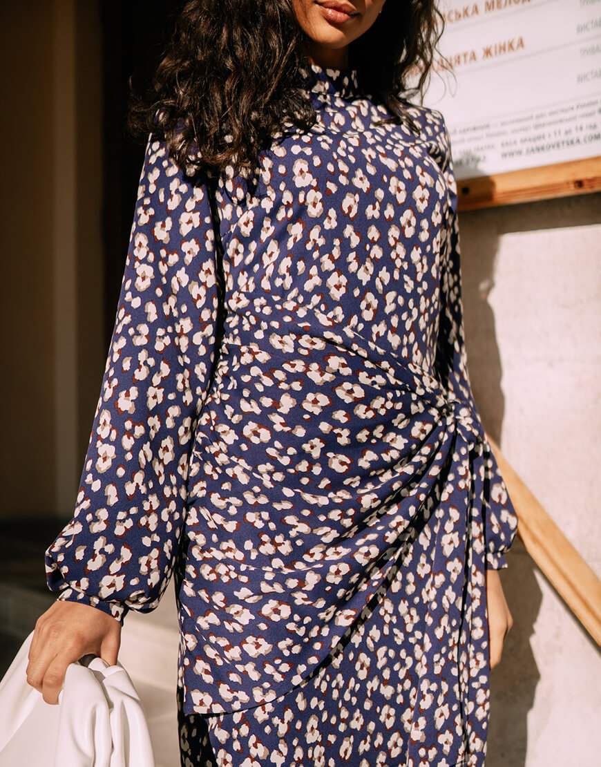 MC_MY3230 (5) Сукня міні з об'ємними рукавами Wild MY x MY (MC_s_MY3230) - фото 5