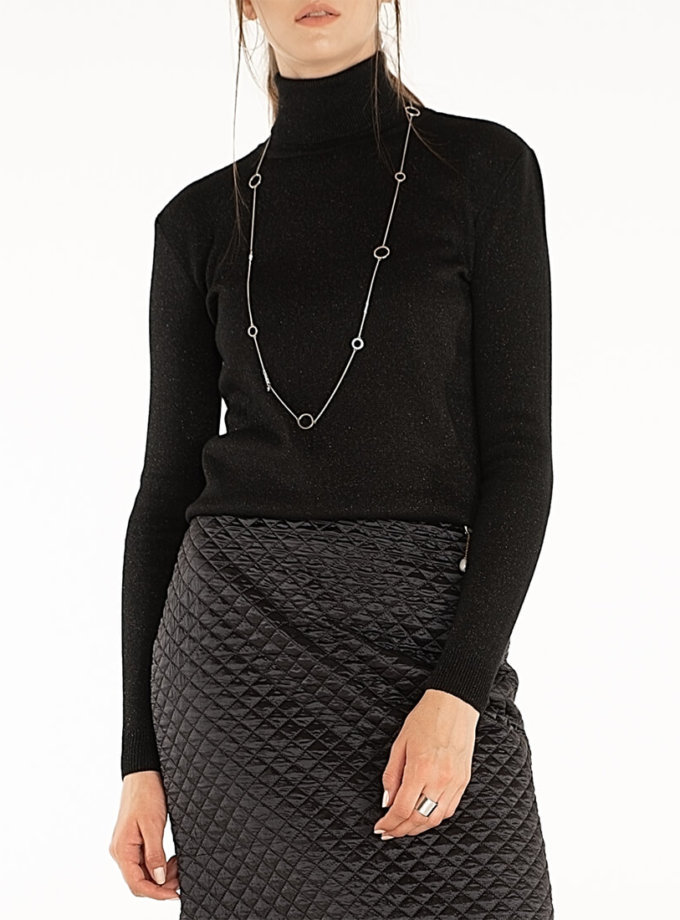 Трикотажний гольф з люрексом Black WONDER (WNDR_fw2021_gblck_04) - фото 15