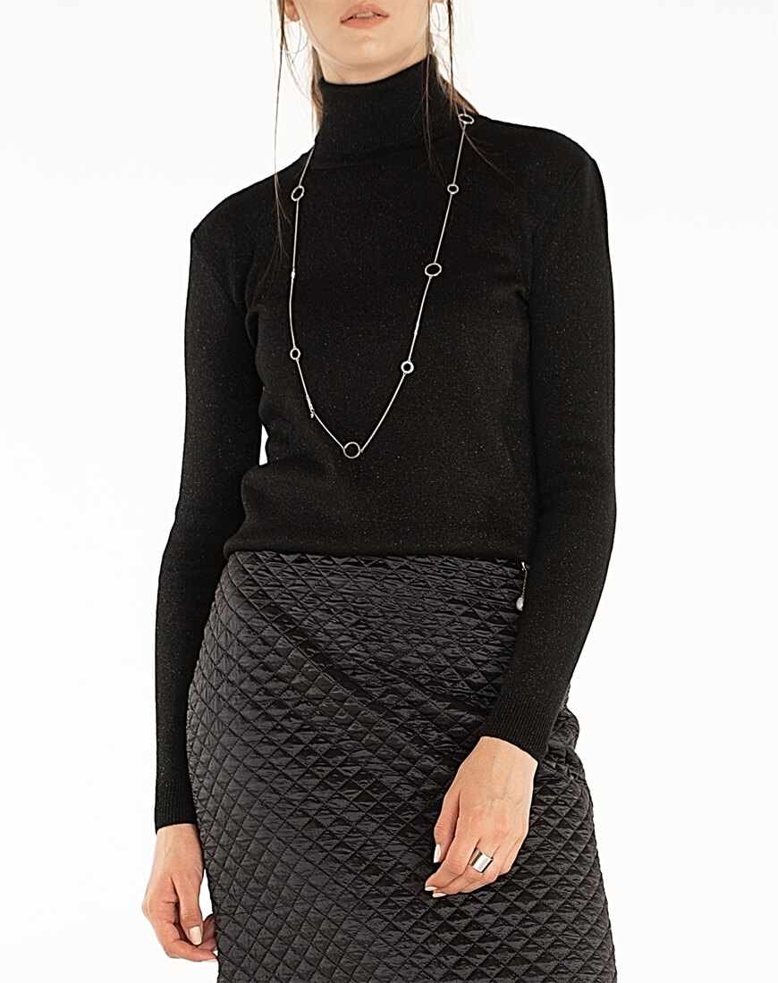 75 Трикотажний гольф з люрексом Black WONDER (WNDR_fw2021_gblck_04)