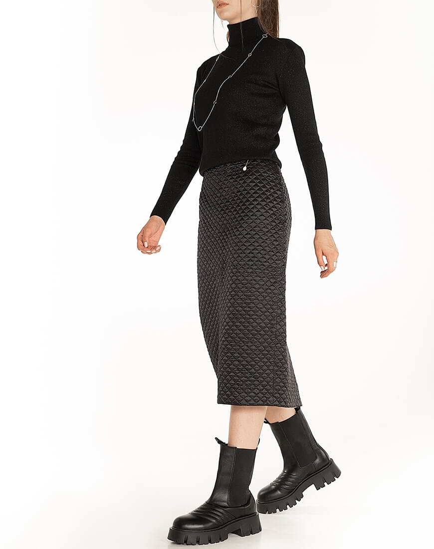 76 Трикотажний гольф з люрексом Black WONDER (WNDR_fw2021_gblck_04) - фото 2