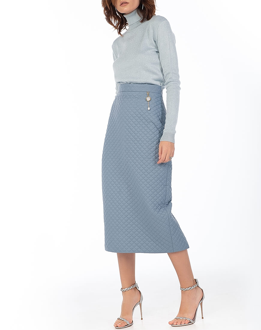 81 Трикотажний гольф із люрексом Blue WONDER (WNDR_fw2021_gblue_04) - фото 2