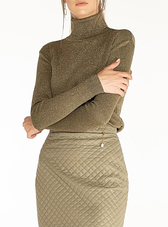 Трикотажний гольф із люрексом Olive WONDER (WNDR_fw2021_gol_04) - фото 9