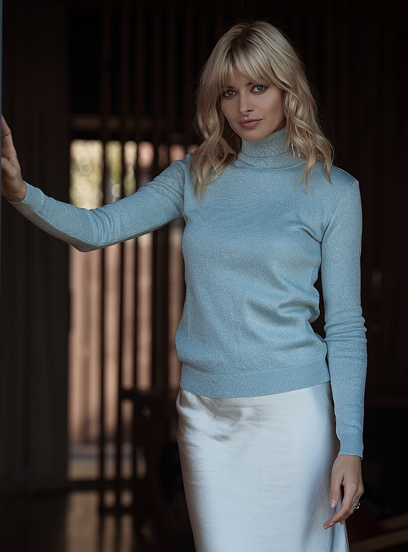 DSC_2647-Edit Трикотажний гольф із люрексом Blue WONDER (WNDR_fw2021_gblue_04) - фото 5