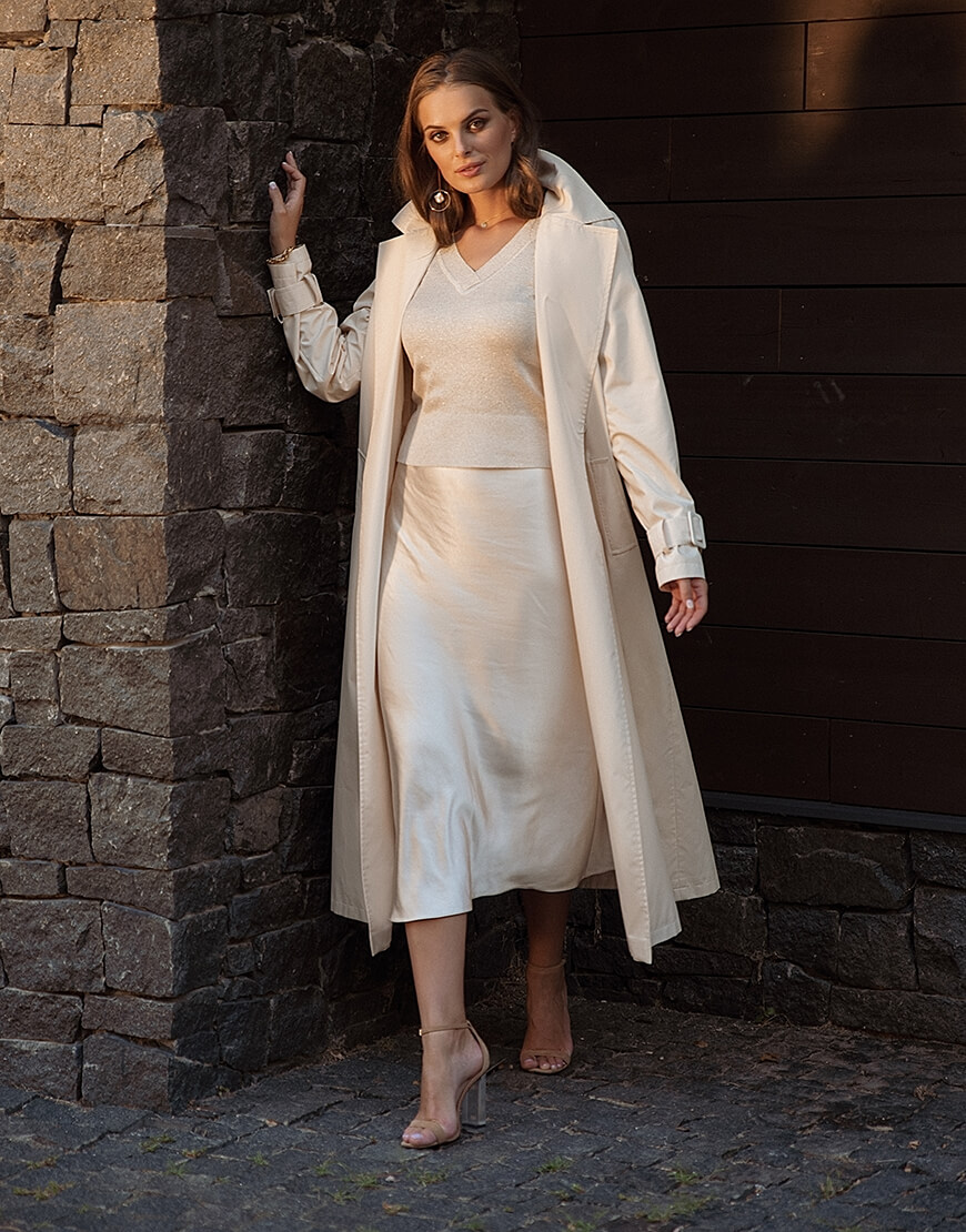 DSC_3576-Edit Тренч із лляною вставкою WONDER (WNDR_spr20_trm01) - фото 8