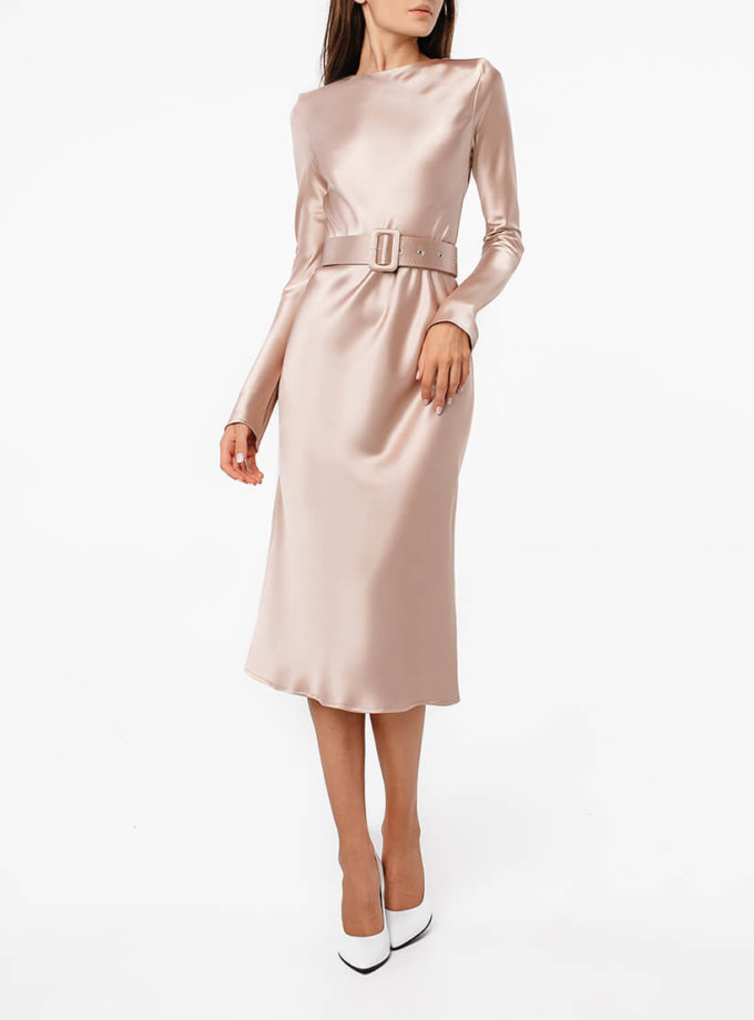 Сукня міді з поясом MAGNETIC (MGN_1722N)