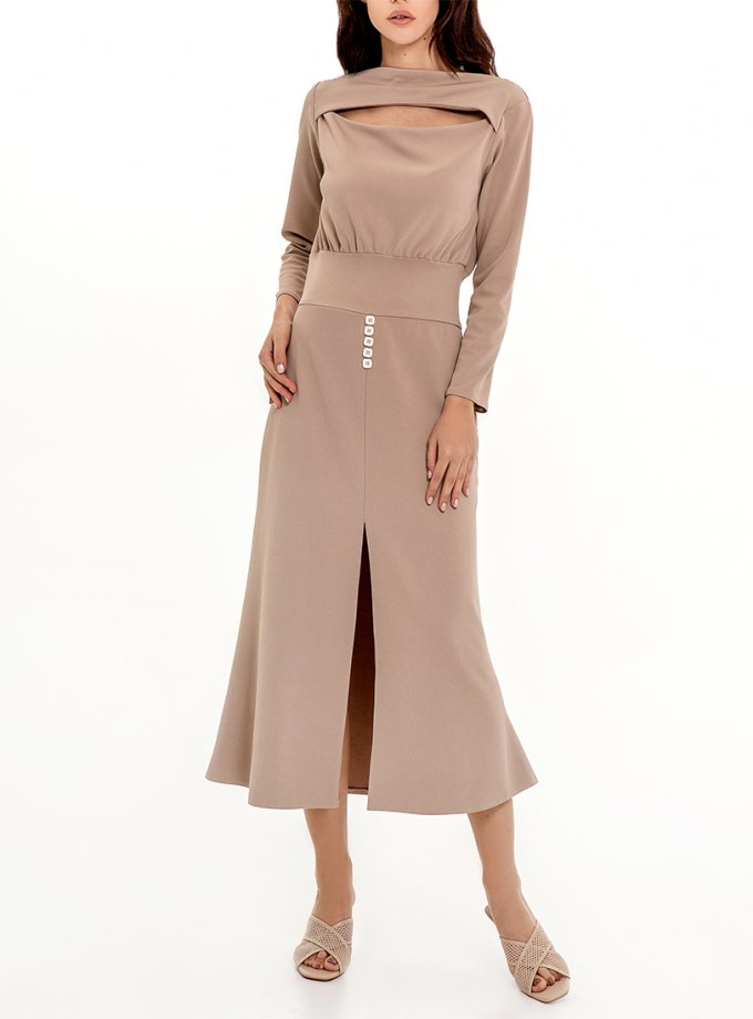 Сукня приталеного силуету XM BY MALINOVSKAYA (XM_Nat_26)