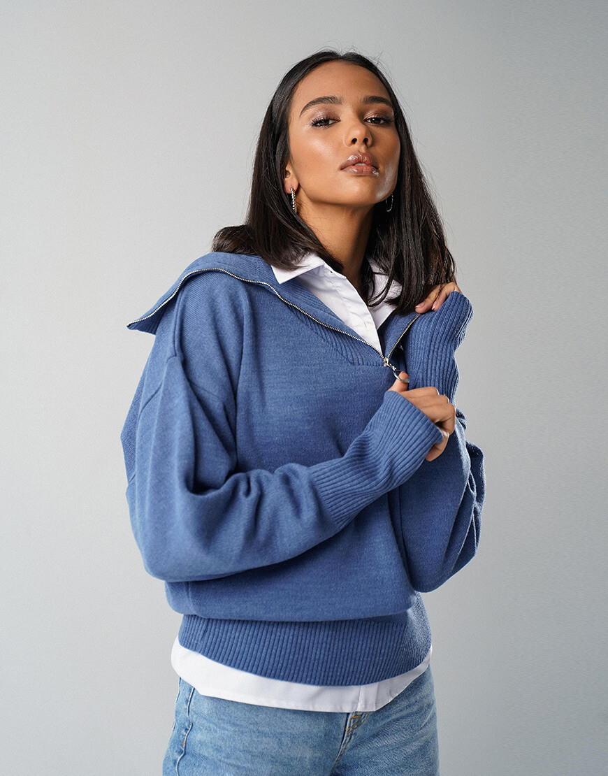 2611 (1) Светр North на блискавці J.D.WOOL (JDW_J.D.2611) - фото 3