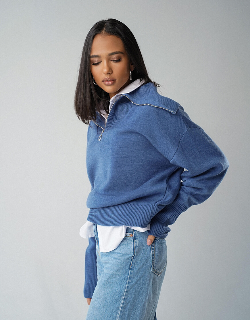 2611 (3) Светр North на блискавці J.D.WOOL (JDW_J.D.2611) - фото 2