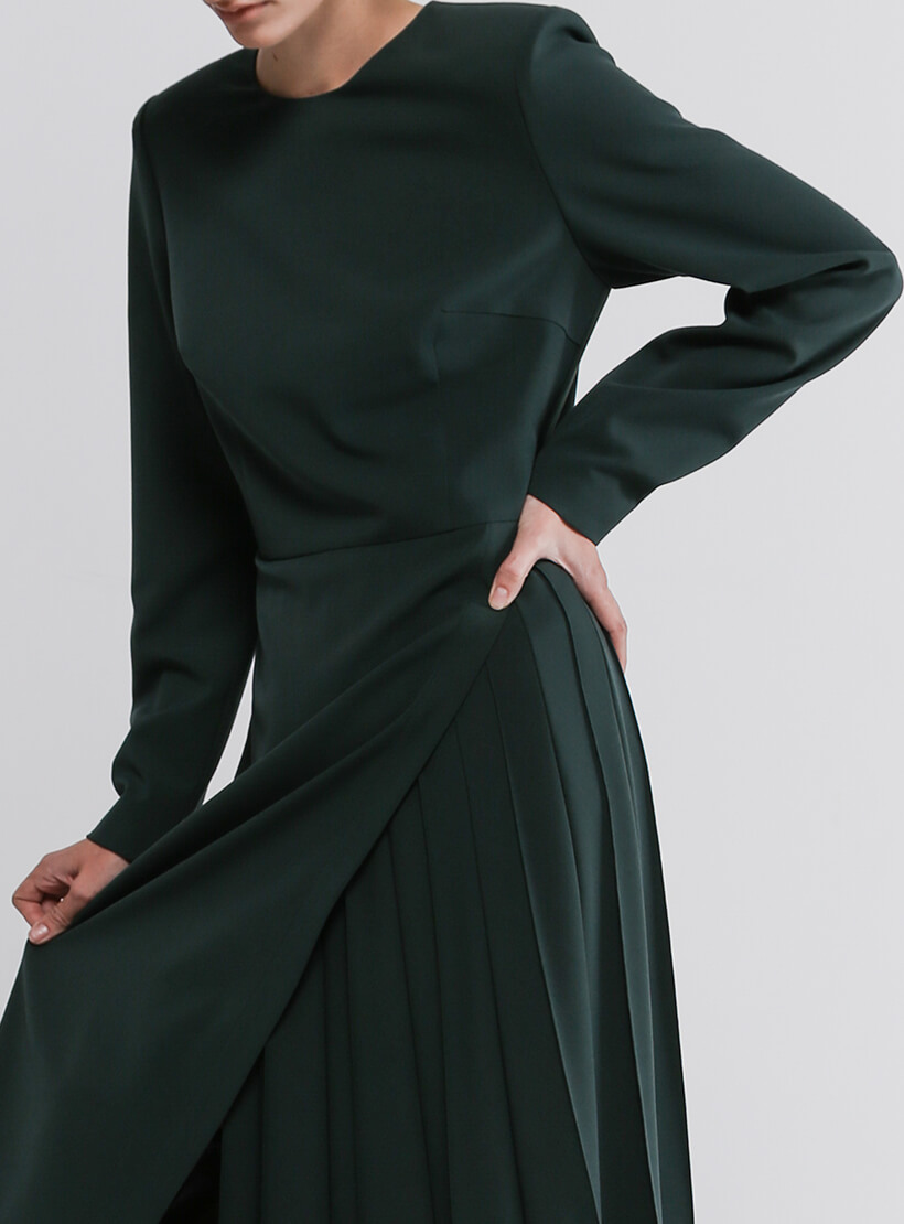 2 Сукня зі вставкою пліссе SHAKO (SHKO_20035002) - фото 4