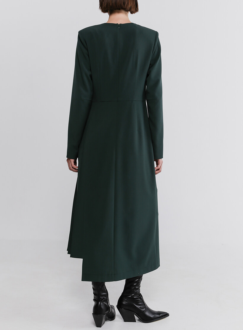 3 Сукня зі вставкою пліссе SHAKO (SHKO_20035002) - фото 3