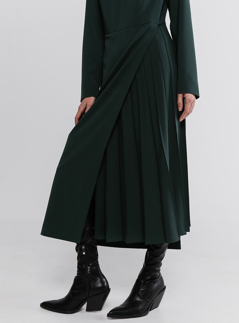 5 Сукня зі вставкою пліссе SHAKO (SHKO_20035002) - фото 5