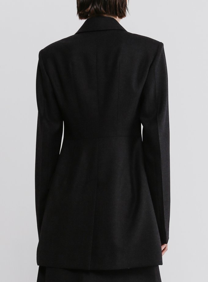 Приталений жакет із вовни SHAKO (SHKO_20016005)