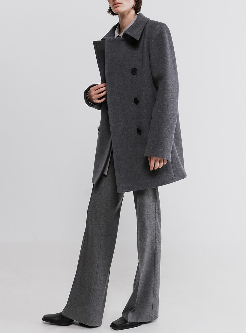 68 Двобортне пальто з вовни SHAKO (SHKO_20036001) - фото 3