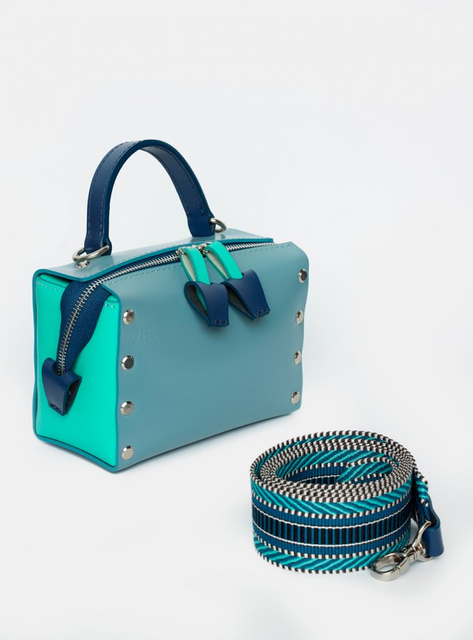 Шкіряна сумка на блискавці Antares VIS (VIS_Antares-zipper-001)