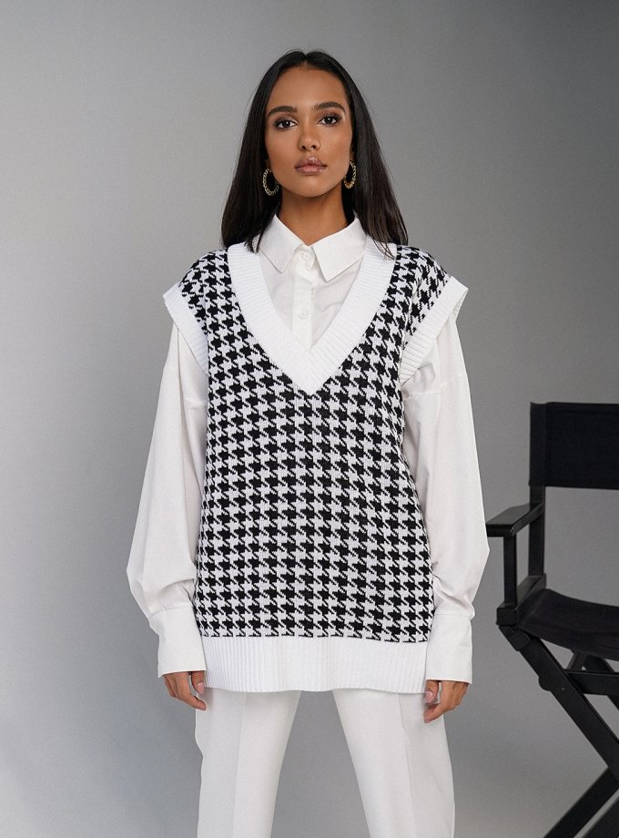 В'язаний жилет з легкої вовни J.D.WOOL (JDW_J.D.2312-1) - фото 15