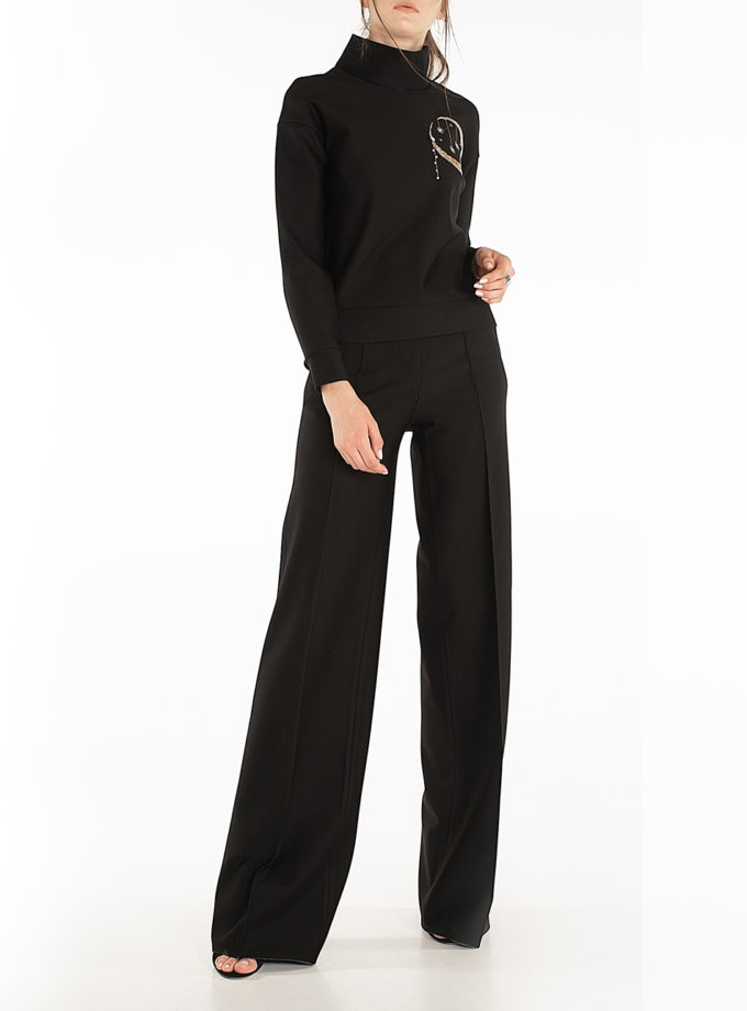 Трикотажний комплект з вишивкою WONDER (WNDR_fw2021_sblck_12) - фото 13